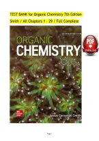 Test Bank for Organic Chemistry 7th Edition by Janice Gorzynski Smith &vert; Chapters 1&ndash;31&NewLine;