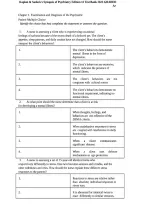TEST BANK for Kaplan & Sadock&rsquo;s Synopsis of Psychiatry&comma; 12th Edition&comma; by Robert Boland&comma; Marcia Verduin&comma; and Dr&period; Pedro Ruiz&comma; MD&period; 