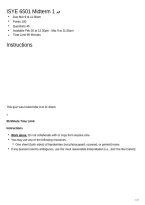 ISYE 6501 Midterm 1 Exam &vert; Introduction to Analytics Modeling &vert; Georgia Institute of Technology &vert; 2026&sol;27