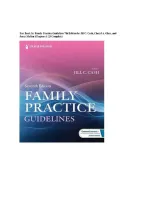 TEST BANK FOR Family Practice Guidelines 7th Edition by Jill C Cash&comma;&comma; Cheryl A&period; Glass&comma; &comma; Jenny Mullen ISBN&colon;978-0826183668 COMPLETE GUIDE ALL CHAPTERS COVERED 100&percnt; VERIFIED A&plus; GRADE ASSURED&excl;&excl;&excl;&excl;&excl; NEW LATEST UPDATE&excl;&excl;&excl;&excl;