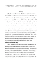 Wgu D187 Task 1 &vert; Accurate And Verified &vert; 2026 Update