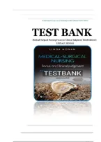 Test Bank - Medical-Surgical Nursing&colon; Focus on Clinical Judgment&comma; 3rd Edition &lpar;Honan&comma; 2024&rpar;&comma; Chapter 1-55 &vert; All Chapters&NewLine;