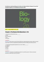 Test Bank for OpenStax Biology 2e by Mary Ann Clark&comma; Matthew Douglas & Jung Choi &vert; &NewLine;Complete Chapters 1&ndash;47 &vert; Questions & Answers 2027