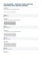 Ekg Examples Practice Strips Expected&NewLine;Questions With Verified Answers