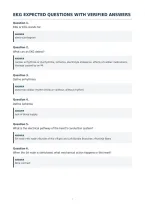 Ekg Expected Questions With Verified Answers&NewLine;