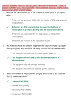 Umn Biol 1009 Exam 2 Practice Test 2026&sol;2027 &vert; University Of Minnesota &vert; Complete &NewLine;Biology Exam Prep &vert; High-Yield Questions &vert; Verified Correct Answers&vert; Comprehensive &NewLine;Exam Review &vert; Latest Updated Version