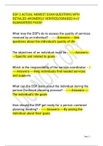 Dsp 2 Actual Newest Exam Questions With &NewLine;Detailed Answers&sol;&sol; Verified&sol;&sol;Graded A&plus;&sol;&sol;&NewLine;Guaranteed Pass