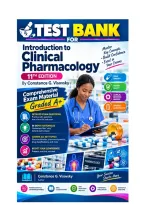Test Bank For Introduction to Clinical Pharmacology&comma; 11th Edition By Constance G&period; Visovsky&comma; Complete Exam Material&period;pdf&NewLine;&NewLine;