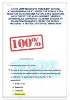 Ultimate ATI RN Comprehensive Predictor Retake Review Guide&colon; High-Yield Prioritization&comma; Delegation&comma; & Med-Surg Q&As