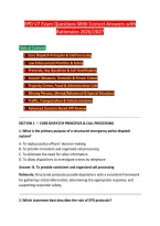 EPD V7 Exam Questions With Correct Answers with &NewLine;Rationales 2026&sol;2027