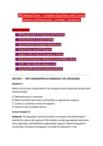 EPD Exam Bundle Questions With Correct Answers with Rationales  
