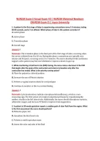 NUR234 Exam 2 Actual Exam V2 &vert; NUR234 Maternal Newborn  &lpar;NUR234 Exam 2&rpar; &vert; Joyce University