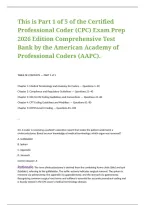 Certified Professional Coder &lpar;CPC&rpar; Exam Prep&comma; 2026 Edition