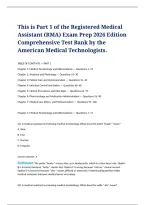 Registered Medical Assistant &lpar;RMA&rpar; Exam Prep&comma; 2026 Edition
