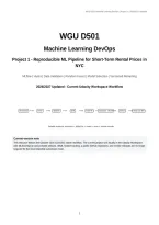 WGU D501 Machine Learning DevOps Project 1&colon; Build an ML Pipeline for Short-Term Rental Prices in NYC &vert; MLflow&comma; Random Forest&comma; Data Validation & Model Release &vert; 2026&sol;2027 Updated &vert; Complete Project Solution