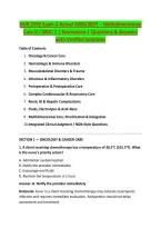 NUR 2392 Exam 2 Actual 2026&sol;2027 &ndash; Multidimensional &NewLine;Care II &sol; MDC 2 &vert; Rasmussen &vert; Questions & Answers &NewLine;with Verified Solutions