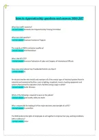 Intro to Apprenticeship Exam 1 Review &mdash; Complete Detailed Questions with Correct Answers&comma; A&plus; Grade Exam Preparation Study Guide Quiz Bundles 