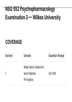 Nsg 552 Psychopharmacology Exam 3&mdash; Wilkes University &mdash; Ultimate Exam Questions And Verified Answers With Rationales Just Released&period;pdf&NewLine;&NewLine;