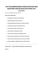 Vati Pn Comprehensive Predictor Exam Ngn Questions And Detailed Solutions Just Released &period;Pdf&NewLine;&NewLine;