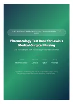 Hesi Pharmacology Exam Practice 2025 &lpar;Nclex Pn&rpar; 2 Versions Actual Exam Complete 240&plus; Questions With Detailed Verified Answers And Rationales &lpar;100&percnt; Correct Answers&rpar; &sol;Already Graded A&plus;