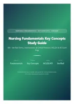 Nursing Fundamentals Key Concepts Study Guide &vert; 100&plus; Verified Terms&comma; Interventions & Clinical Practice &vert; NCLEX & ATI Exam Prep