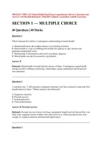 NRSG263 &sol; NRSG 263 Mental Health Final Exam Comprehensive Review &vert; Questions and Answers with Detailed Rationales &vert; 2026&sol;2027 Updated &vert; Australian Catholic University&period;