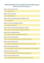 ABIM IM BOARDS ITE EXAM PREP STUDY GUIDE Questions&NewLine;with Correct Answers &lpar;Grade A&plus;&rpar;