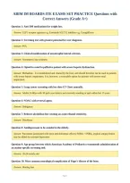 ABIM IM BOARDS ITE EXAMS SET PRACTICE Questions with&NewLine;Correct Answers &lpar;Grade A&plus;&rpar;