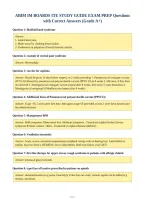 ABIM IM BOARDS ITE STUDY GUIDE EXAM PREP Questions&NewLine;with Correct Answers &lpar;Grade A&plus;&rpar;