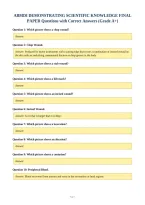 Abmdi Demonstrating Scientific Knowledge Final&NewLine;Paper Questions With Correct Answers &lpar;Grade A&plus;&rpar;