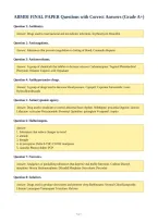 ABMDI FINAL PAPER Questions with Correct Answers &lpar;Grade A&plus;&rpar;