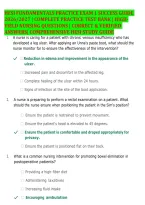 HESI Fundamentals Practice Exam 1 2026&sol;2027 &vert; High-Yield Nursing Practice Questions & Verified Answers &vert; Complete Test Bank Review &vert; Comprehensive HESI Study Guide