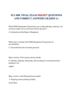 Ics 100C Final Exam 2026&sol;2027 Questions And Correct Answers Graded A&plus;