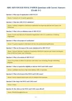 ABO ADVANCED FINAL PAPER Questions with Correct Answers&NewLine;&lpar;Grade A&plus;&rpar;