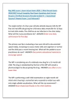 Nsg 5442 exam 1 Exam Actual Exam 2026 &vert;&vert; Most Recent Exam &NewLine;2026&vert;2027 Actual Complete Real Exam Questions And Correct &NewLine;Answers &lpar;Verified Answers&rpar; Already Graded A&plus; &vert; Guaranteed &NewLine;Success&excl;&excl; Newest Exam &vert; Just Released&excl;&excl;
