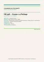 NR 548 Psychiatric Assessment PMHNP Exam 1-4 Bundle 2026&sol;2027 &vert; 400 Verified Questions & Answers &vert; Chamberlain University Prep &vert; Instant Download
