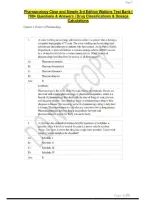Pharmacology Clear and Simple 3rd Edition Watkins Test Bank &vert; 700&plus; Questions & Answers &vert; Drug Classifications & Dosage Calculations