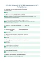 BIOL 235 Midterm 2 &vert; UPDATED Questions with 100&percnt;&NewLine;Verified Answers