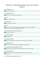 HRIR 3021 &vert; UPDATED Questions with 100&percnt; Verified&NewLine;Answers