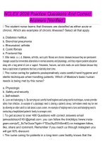 NCLEX 2026 Practice Questions And Correct Answers &lbrack;Verified &rsqb;