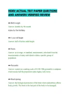 Hdev Actual Test Paper Questions&NewLine;And Answers Verified Review
