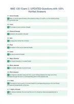 MAE 1351 Exam 2 &vert; UPDATED Questions with 100&percnt;&NewLine;Verified Answers