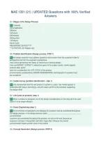 MAE 1351 &lpar;21&rpar; &vert; UPDATED Questions with 100&percnt; Verified&NewLine;Answers