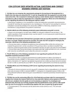 Con 2370 Sap 2025&excl; Updated Actual Questions And Correct&NewLine;Answers Verified 2027 Edition