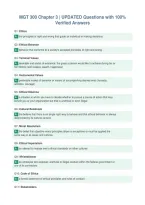 MGT 300 Chapter 3 &vert; UPDATED Questions with 100&percnt;&NewLine;Verified Answers