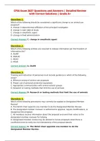 CPIA Exam 2027 Questions and Answers &vert; Detailed Review&NewLine;with Correct Solutions &vert; Grade A&plus;