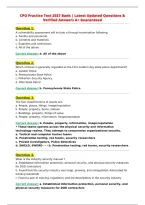 CPO Practice Test 2027 Bank &vert; Latest Updated Questions &&NewLine;Verified Answers A&plus; Guaranteed