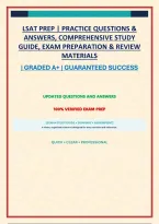 Lsat Prep &vert; Practice Questions & Answers&comma; Comprehensive Study Guide&comma; Exam Preparation & Review Materials