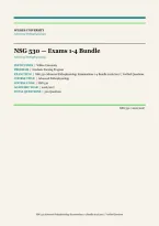 NSG 530 Advanced Pathophysiology Exam 1-4 Bundle 2026&sol;2027 &vert; 500 Verified Questions & Answers &vert; Wilkes University Graduate Nursing Prep &vert; Instant Download