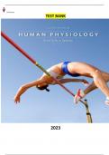 Human Physiology From Cells to Systems 9th Edition by Lauralee Sherwood - Complete&comma; Elaborated and Latest Test Bank&period; ALL Chapters &lpar;1-20&rpar; Included & Updated